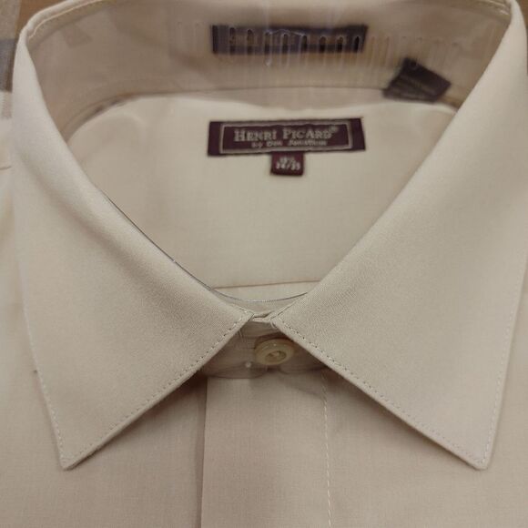 HENRI PICARD BY DON JONATHAN TAN DRESS SHIRT. - Picture 3 of 3